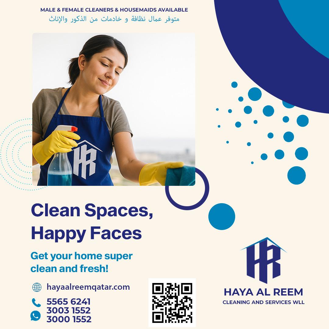 Clean Spaces, Happy Faces